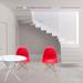 Ebern Designs Jantzen Side Chair Plastic/Acrylic in Red | 32 H x 19 W x 21 D in | Wayfair 8D62062CDCFD4F1981252D6AF8439056