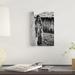 East Urban Home 'Feeling Like Such a Mess' Photographic Print on Canvas Paper, Cotton in Black/Gray/White | 12 H x 8 W x 0.75 D in | Wayfair