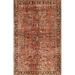 White 24 W in Indoor Area Rug - Bloomsbury Market Awudi Oriental Machine Made Power Loom Wool/Red/Brown/Beige Area Rug Polyester/Wool | Wayfair