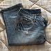 American Eagle Outfitters Jeans | Distressed Denim Capri Pants! | Color: Blue | Size: 8
