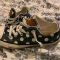 Converse Shoes | Adorable Polka Dot Converse- Slightly Used! Sz 5 | Color: Blue/White | Size: 5