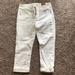 American Eagle Outfitters Jeans | Nwt Ae Brand New Artist Crop Stretch! | Color: White | Size: 4