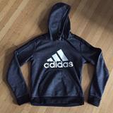 Adidas Shirts & Tops | Adidas Hoodie | Color: Black/Gray | Size: Sb