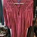 American Eagle Outfitters Dresses | American Eagle Maroon Boho Dress Or Cover Up | Color: Red | Size: S