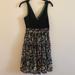 Anthropologie Dresses | Anthropologie Black Cotton Summer Dress Size 2 | Color: Black/Green | Size: 2