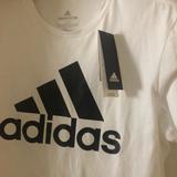 Adidas Tops | Adidas Black/White Women Blouse Size L. 100% New | Color: Black/White | Size: L