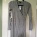 American Eagle Outfitters Dresses | Ae Grey Wrap Sweater Dress. Size Xs. New With Tags | Color: Gray | Size: Xs