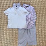 Polo By Ralph Lauren Matching Sets | Boys Ralph Lauren Set | Color: Silver/White | Size: 2tb