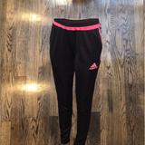 Adidas Pants & Jumpsuits | Adidas Tapered(Skinny) Jogger Pants | Color: Black/Pink | Size: S