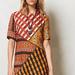 Anthropologie Dresses | Anthropologie Embellished Patchwork Dress | Color: Orange/Yellow | Size: Xs