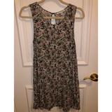 American Eagle Outfitters Dresses | American Eagle Floral Sun Dress | Color: Brown/Pink | Size: S