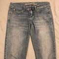 American Eagle Outfitters Jeans | American Eagle Light Wash Jeans | Color: Blue/White | Size: 2p