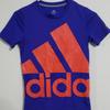 Adidas Tops | Adidas Women's Small Climalite T Shirt Big Logo | Color: Orange/Purple | Size: S