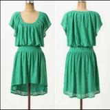 Anthropologie Dresses | Anthropologie Liefnotes Green Dress | Color: Green | Size: Xs
