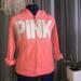 Pink Victoria's Secret Sweaters | Coral Pink Zip Up - Worn With Love | Color: Orange | Size: M