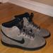 Nike Shoes | Grey Nike’s | Color: Black/Gray | Size: 6