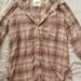 American Eagle Outfitters Tops | American Eagle Boyfriend Fit Flannel | Color: Brown | Size: Xs