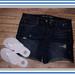 American Eagle Outfitters Shoes | American Eagle Shorts- Size 12 | Color: Blue | Size: 7