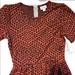 Lularoe Dresses | Lularoe Amelia Dress Nwt Size Small | Color: Brown/Orange | Size: S