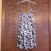 American Eagle Outfitters Dresses | American Eagle Flowered Tiered Dress | Color: Black/White | Size: 4