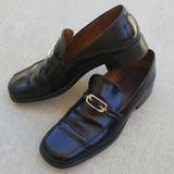 Gucci Shoes | Gucci Black Leather Dress Shoes Boots Loafers | Color: Black | Size: 8.5