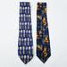 Disney Accessories | 2 Vintage Disney Ties Silk Pooh Mickey Goofy | Color: Blue/Yellow | Size: Os