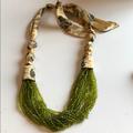 Anthropologie Jewelry | Anthropologie Necklace | Color: Green | Size: Os