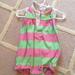 Ralph Lauren One Pieces | Euc Ralph Lauren 9m Bubble | Color: Green/Pink | Size: 9mb