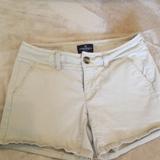 American Eagle Outfitters Shorts | American Eagle Midi Stretch Shorts | Color: Tan | Size: 00