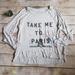 American Eagle Outfitters Tops | American Eagle Soft & Sexy Long Sleeve Tee I | Color: Gray | Size: L