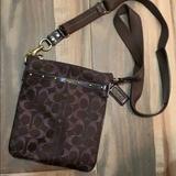 Coach Bags | Authentic Coach Crossbody | Color: Brown | Size: Os