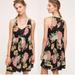 Anthropologie Dresses | Euc $128maeve Anthro Slip Violetta Dress Floral | Color: Black/Green | Size: S-L