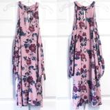 American Eagle Outfitters Dresses | American Eagle Floral Off The Shoulder Flowy Dress | Color: Pink | Size: M