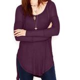Free People Tops | Free People Knit Tunic | Color: Purple | Size: S
