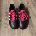 Adidas Shoes | Girls Adidas Soccer Cleats | Color: Black/Pink | Size: 4.5bb