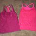 Athleta Tops | Athleta 2 Size Large Workout Tops | Color: Pink/Red | Size: L