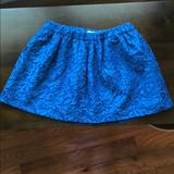 J. Crew Bottoms | Crewcuts Skirt | Color: Blue | Size: 4-5