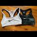 Nike Intimates & Sleepwear | 2 Nike Sports Bras/Tops | Color: Black/White | Size: S