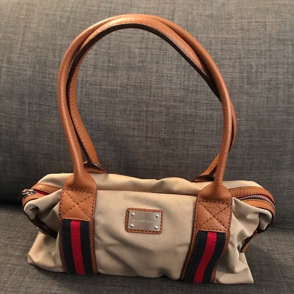 Michael Kors Bags | Authentic Michael Kors Handbag | Color: Tan | Size: Medium