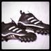 Adidas Shoes | Boys Addidas Cleats Size 3 | Color: Black/White | Size: 3 Youth