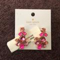 Kate Spade Accessories | Kate Spade Statement Earrings | Color: Gold/Pink | Size: Os