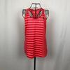 Adidas Tops | Adidas Racer Back Striped Running Singlet M | Color: Orange/Red | Size: M