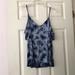 American Eagle Outfitters Tops | American Eagle Soft And Sexy Tiedye Cold Shoulder | Color: Blue/White | Size: M