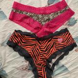 Victoria's Secret Intimates & Sleepwear | 2 Vs Panties Bundle Cheeky | Color: Orange/Pink | Size: S