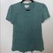 Zara Tops | Deletta Short Sleeve Shirt | Color: Green | Size: Xs