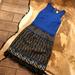 Anthropologie Dresses | Anthropologie Small Dress * | Color: Black/Blue | Size: S