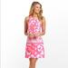 Lilly Pulitzer Dresses | Lily Pulitzer Multi Pansy Dance Shift Dress | Color: Pink/White | Size: 00