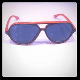 Ray-Ban Other | Kids Aviator Ray Ban Sunglasses Ski Or Sun | Color: Blue/Orange | Size: Unisex