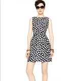 Kate Spade Dresses | Kate Spade Dancing Hearts Domino Dress | Color: Black/White | Size: 2