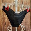 Adidas Swim | Adidas Bikini Bottom Sz L Nwt | Color: Black/Red | Size: L